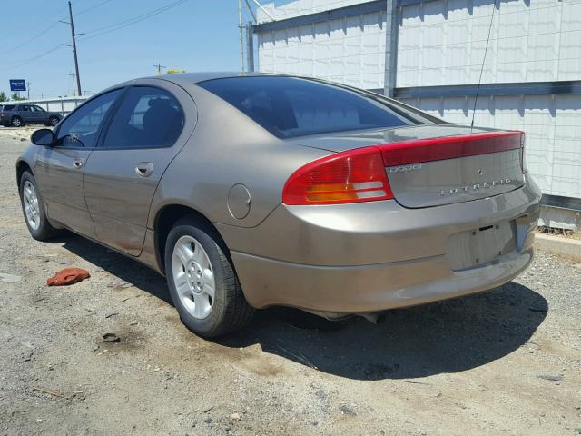 2B3HD46RX2H186764 - 2002 DODGE INTREPID S BEIGE photo 3