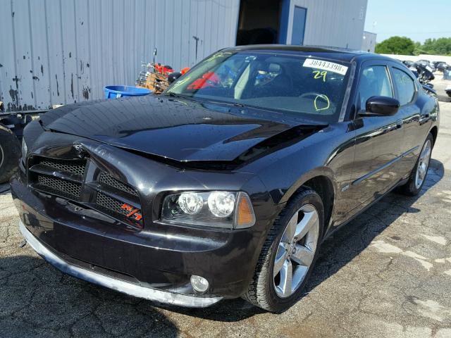 2B3LA53H17H853460 - 2007 DODGE CHARGER R/ BLACK photo 2