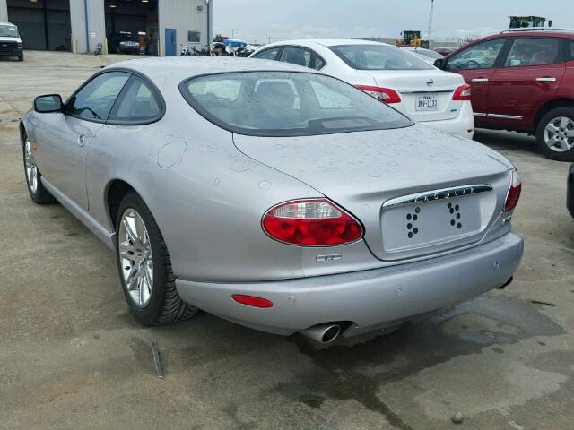 SAJDA41C852A40423 - 2005 JAGUAR XK8 SILVER photo 3