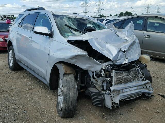 2GNFLNEK1D6104137 - 2013 CHEVROLET EQUINOX LT SILVER photo 1