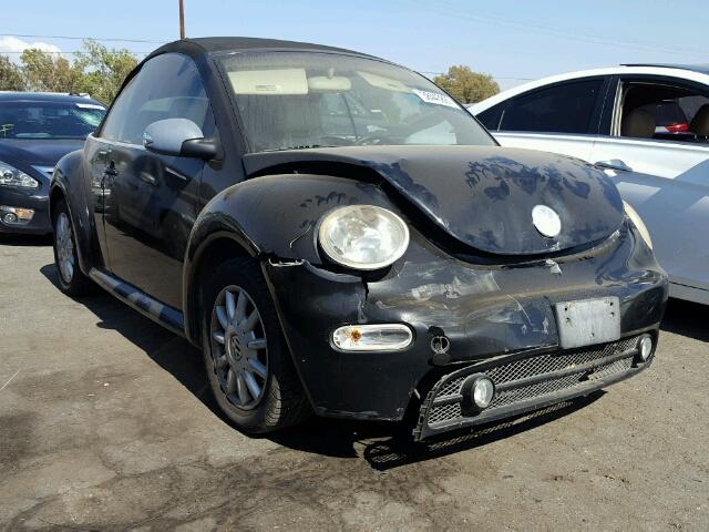 3VWCM31Y85M366863 - 2005 VOLKSWAGEN NEW BEETLE 黑色 照片 1