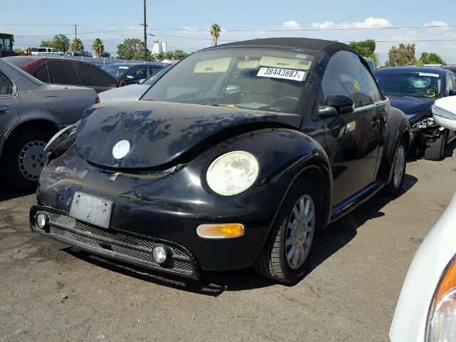3VWCM31Y85M366863 - 2005 VOLKSWAGEN NEW BEETLE 黑色 照片 2