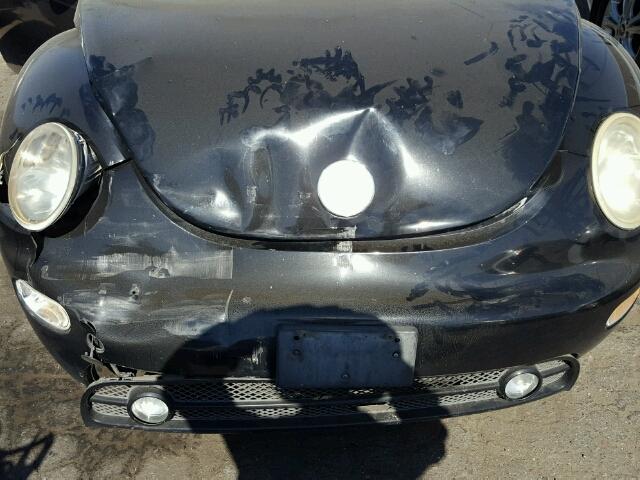 3VWCM31Y85M366863 - 2005 VOLKSWAGEN NEW BEETLE 黑色 照片 7