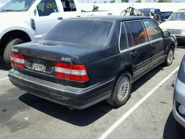 YV1KS9603W1125201 - 1998 VOLVO S90 Negro foto 4