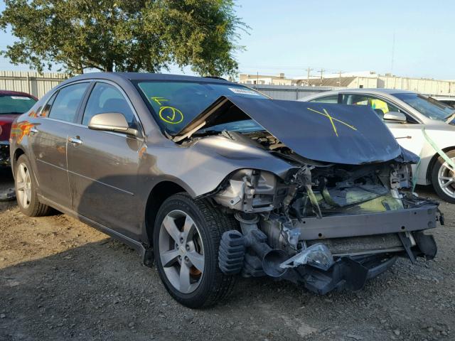 1G1ZC5EU1CF106622 - 2012 CHEVROLET MALIBU 1LT BROWN photo 1