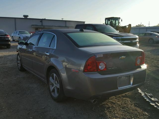 1G1ZC5EU1CF106622 - 2012 CHEVROLET MALIBU 1LT BROWN photo 3