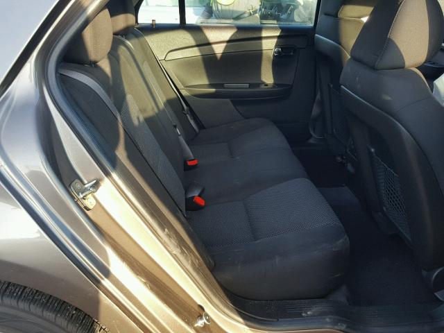 1G1ZC5EU1CF106622 - 2012 CHEVROLET MALIBU 1LT BROWN photo 6