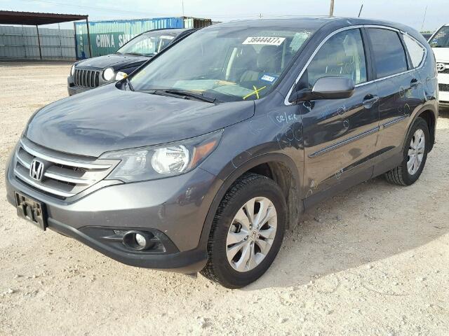 5J6RM3H59CL038529 - 2012 HONDA CR-V GRAY photo 2