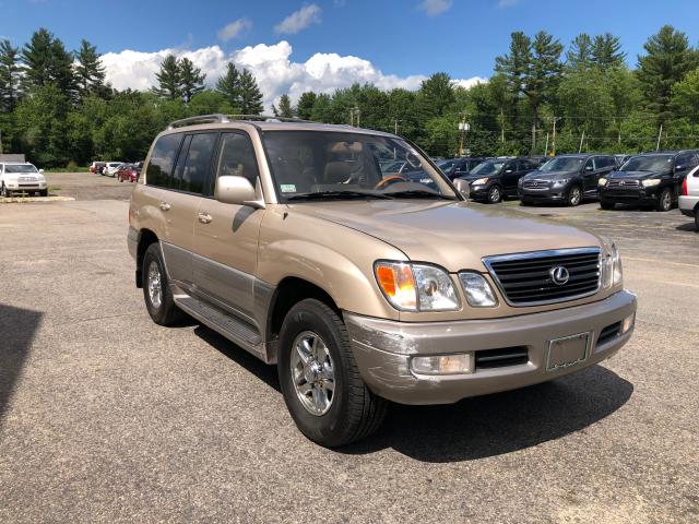 JTJHT00WX13506205 - 2001 LEXUS LX 470 BEIGE photo 1