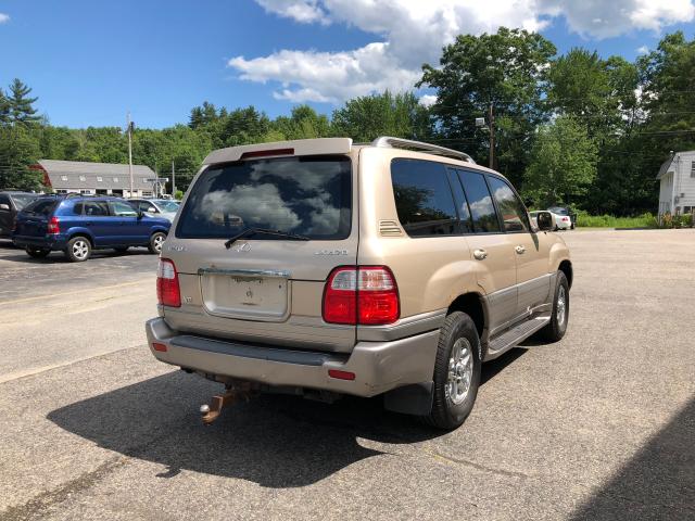 JTJHT00WX13506205 - 2001 LEXUS LX 470 BEIGE photo 3