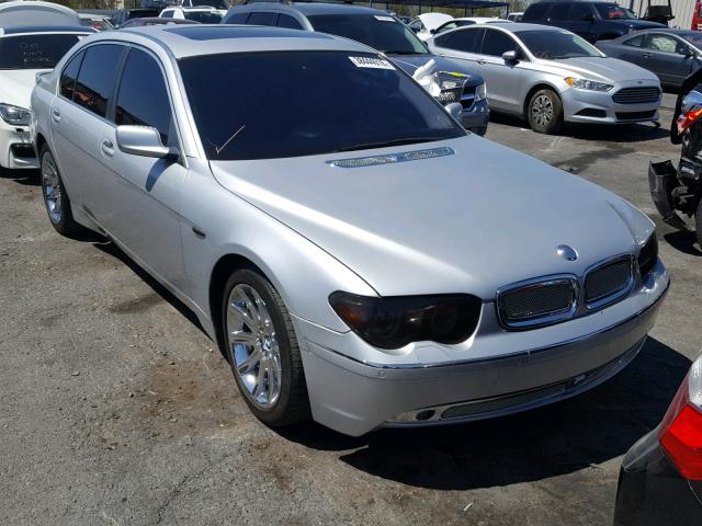 WBAGN63494DS45862 - 2004 BMW 745 LI Plata foto 1