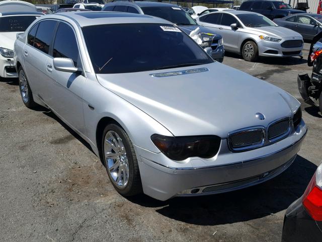 WBAGN63494DS45862 - 2004 BMW 745 LI SILVER photo 1