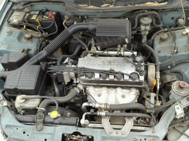 2HGEJ6619YH540803 - 2000 HONDA CIVIC BASE BLUE photo 7