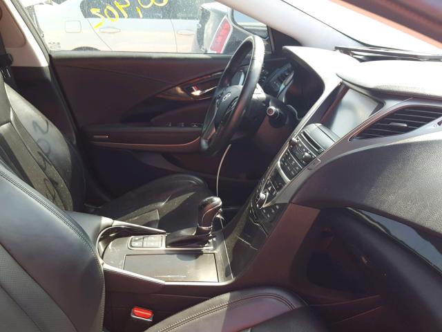 KMHFH4JG8EA362421 - 2014 HYUNDAI AZERA GLS SILVER photo 5