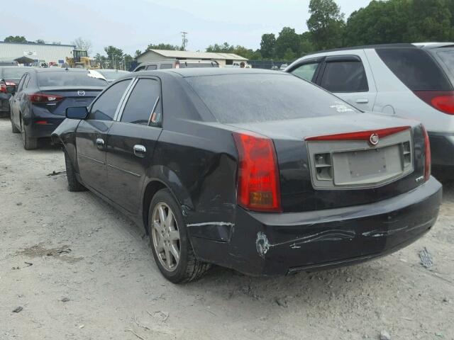 1G6DM57N630160749 - 2003 CADILLAC CTS BLACK photo 3