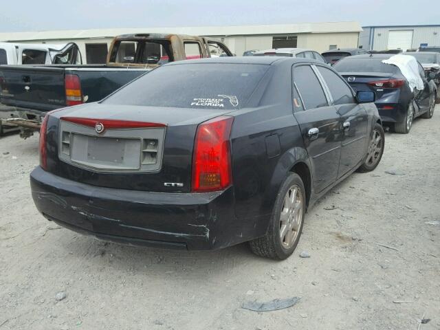 1G6DM57N630160749 - 2003 CADILLAC CTS BLACK photo 4