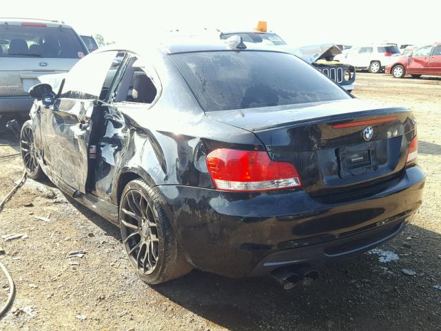 WBAUC735X8VF25767 - 2008 BMW 135 I BLACK photo 3