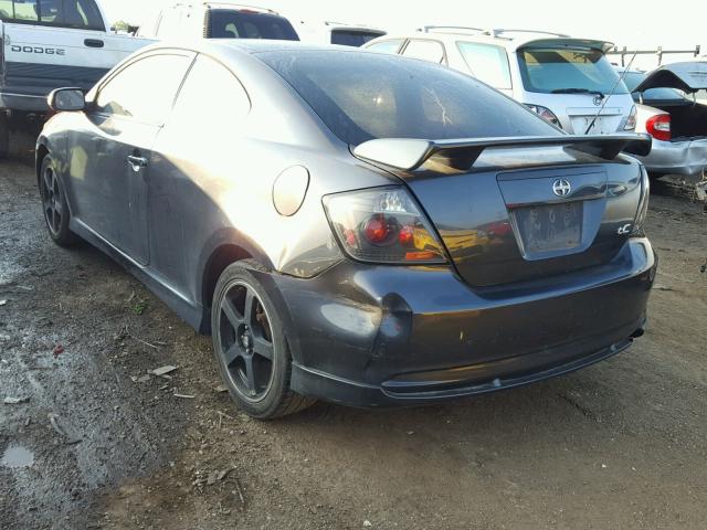 JTKDE177760097758 - 2006 TOYOTA SCION TC 灰色 照片 3