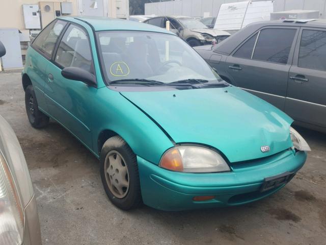 2C1MR2293S6722830 - 1995 GEO METRO BASE GREEN photo 1