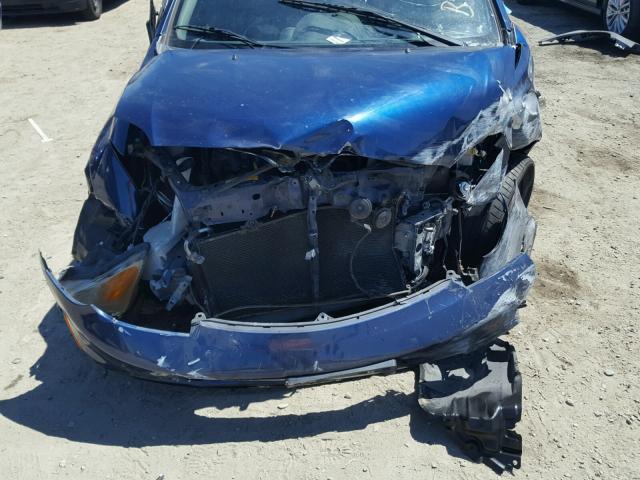 JTKKT604665012874 - 2006 TOYOTA SCION XA ლურჯი ფოტო 9