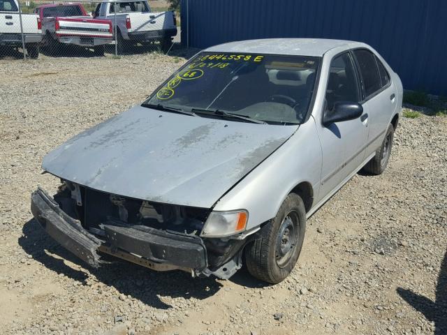 1N4AB41D1TC726403 - 1996 NISSAN SENTRA E SILVER photo 2