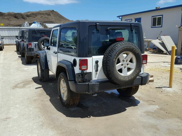 1C4GJWAG1GL234585 - 2016 JEEP WRANGLER S WHITE photo 3