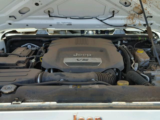 1C4GJWAG1GL234585 - 2016 JEEP WRANGLER S WHITE photo 7