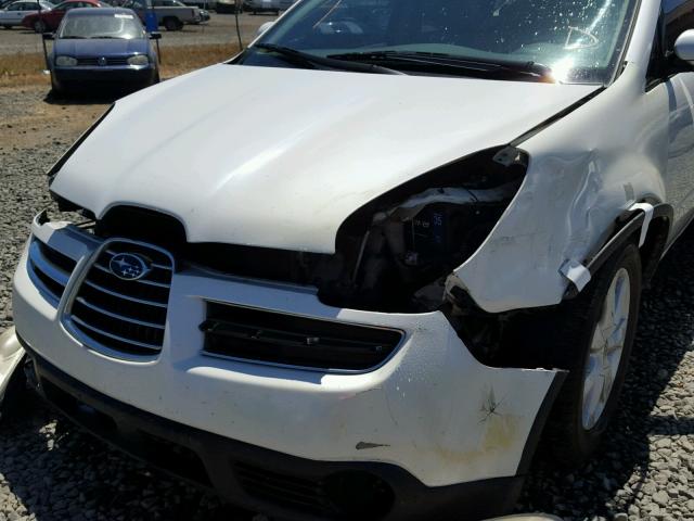 4S4WX86C664419781 - 2006 SUBARU B9 TRIBECA WHITE photo 9