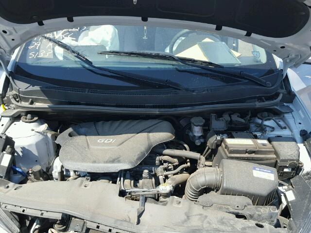 KMHCT4AEXGU105133 - 2016 HYUNDAI ACCENT SE SILVER photo 7