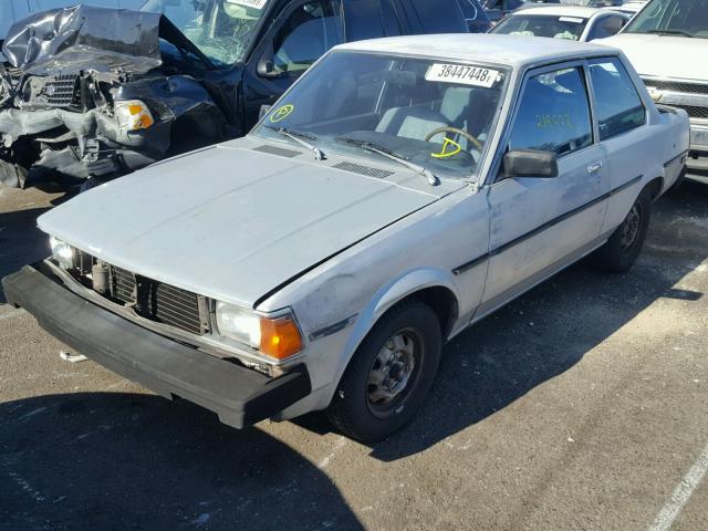 JT2TE72D4C0254122 - 1982 TOYOTA COROLLA DE SILVER photo 2