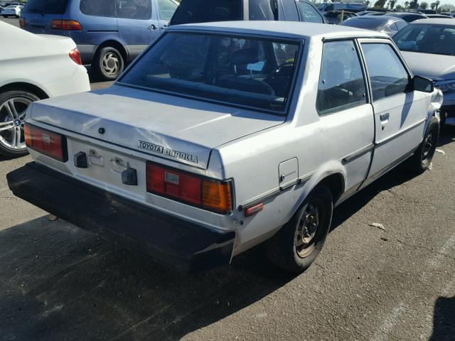 JT2TE72D4C0254122 - 1982 TOYOTA COROLLA DE SILVER photo 4