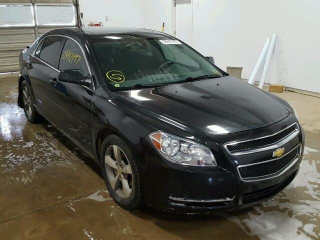 1G1ZC5E16BF321482 - 2011 CHEVROLET MALIBU 1LT BLACK photo 1