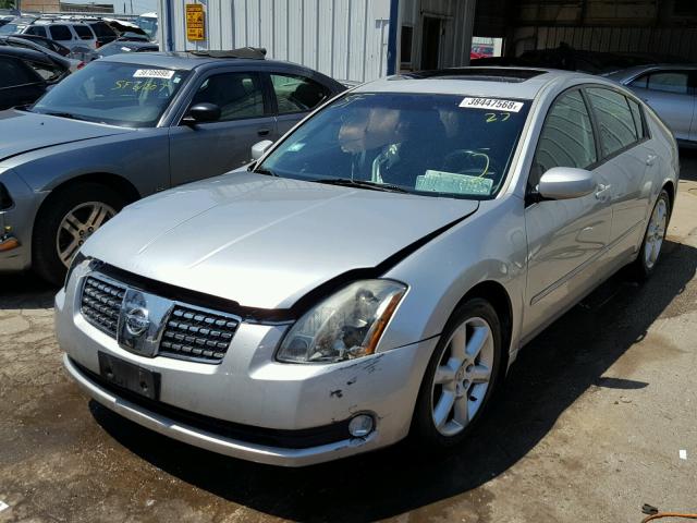 1N4BA41E15C814709 - 2005 NISSAN MAXIMA SE SILVER photo 2