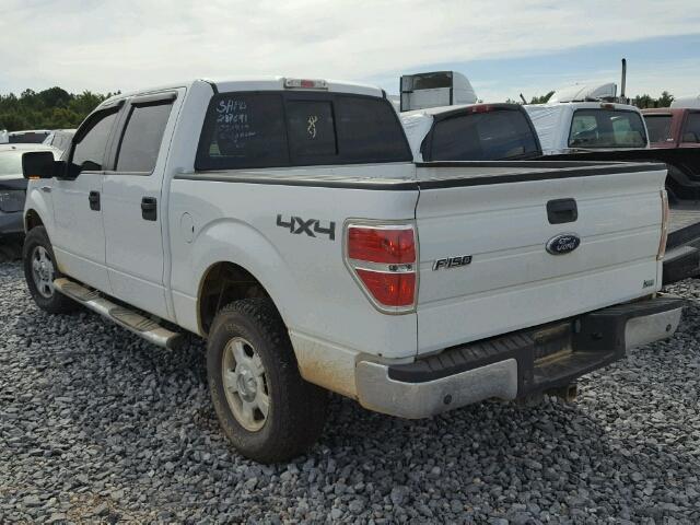 1FTFW1EV1AFA06469 - 2010 FORD F150 WHITE photo 3