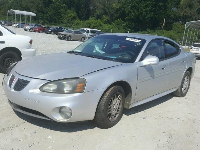 2G2WP522741285828 - 2004 PONTIAC GRAND PRIX Արծաթագույն լուսանկար 2