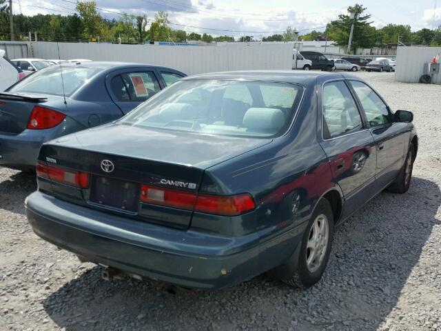 JT2BG22K4W0151228 - 1998 TOYOTA CAMRY CE GREEN photo 4