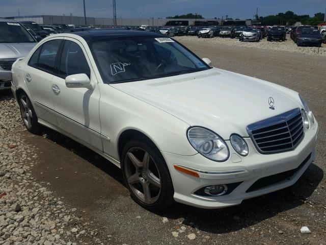 WDBUF87X58B210500 - 2008 MERCEDES-BENZ E 350 4MAT WHITE photo 1