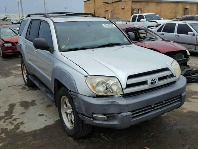 JTEZT14R230004466 - 2003 TOYOTA 4RUNNER SR SILVER photo 1