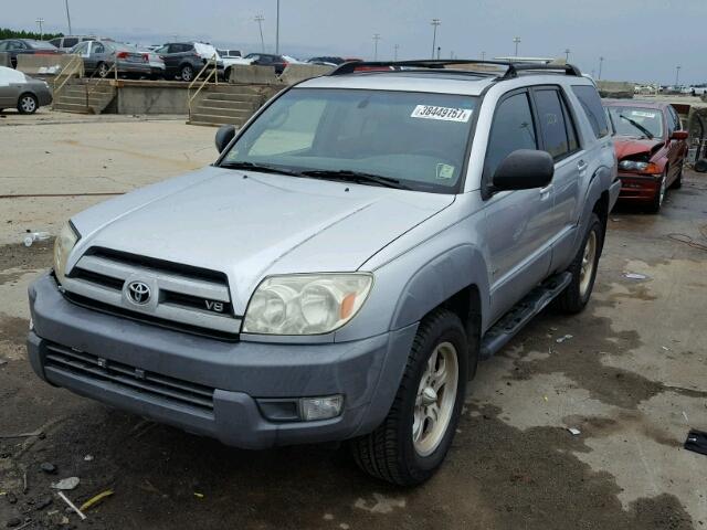 JTEZT14R230004466 - 2003 TOYOTA 4RUNNER SR SILVER photo 2