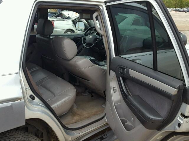 JTEZT14R230004466 - 2003 TOYOTA 4RUNNER SR SILVER photo 6