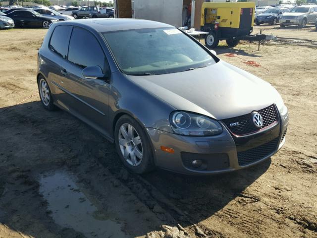 WVWEV71K27W091974 - 2007 VOLKSWAGEN NEW GTI GRAY photo 1