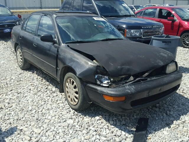 2T1AE04E6PC006817 - 1993 TOYOTA COROLLA BLACK photo 1