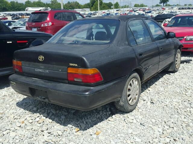 2T1AE04E6PC006817 - 1993 TOYOTA COROLLA BLACK photo 4