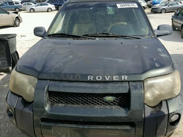 SALNY22215A470783 - 2005 LAND ROVER FREELANDER GREEN photo 7