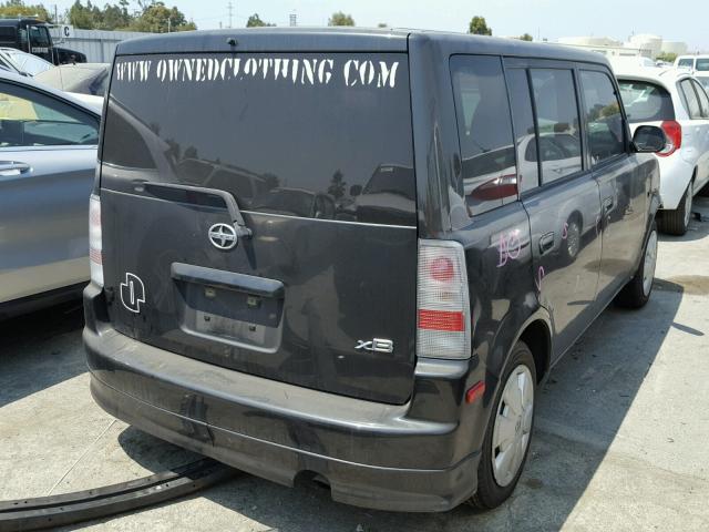 JTLKT324764113810 - 2006 TOYOTA SCION XB Қара фото 4