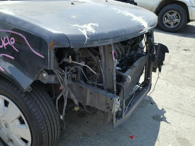 JTLKT324764113810 - 2006 TOYOTA SCION XB Қара фото 9