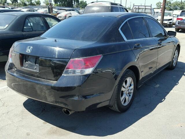 JHMCP26498C059541 - 2008 HONDA ACCORD LXP BLACK photo 4