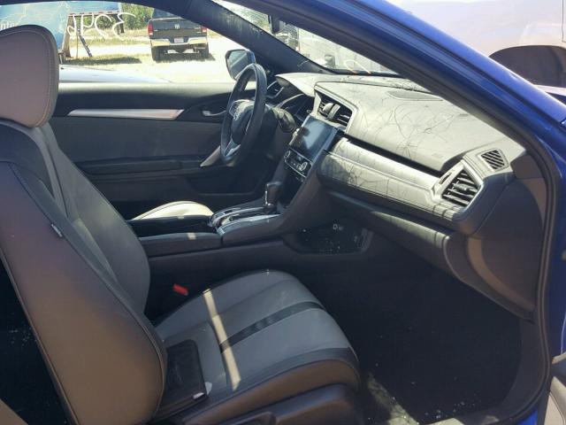 2HGFC3B78JH350021 - 2018 HONDA CIVIC EXL 蓝色 照片 5