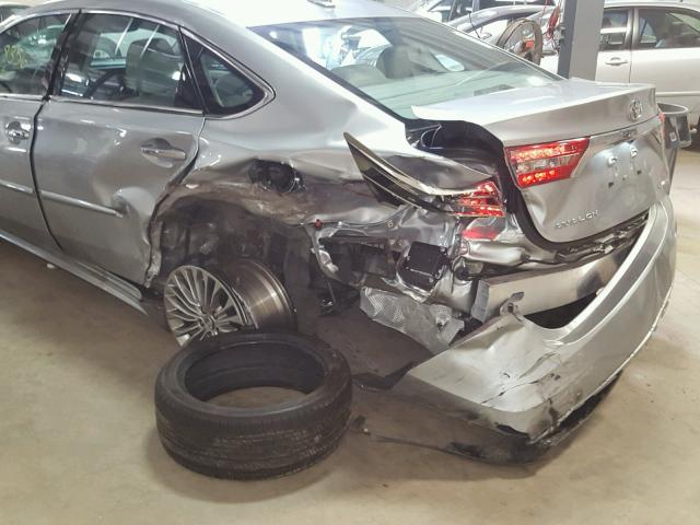 4T1BK1EB6HU256551 - 2017 TOYOTA AVALON XLE SILVER photo 9