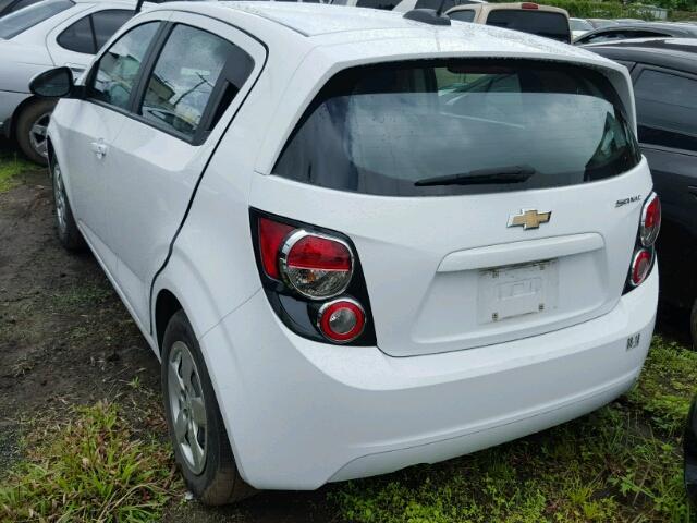 1G1JB6SH7G4175054 - 2016 CHEVROLET SONIC LS WHITE photo 3